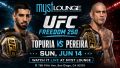 Myst Lounge Events: ufc | UFC Freedom 250 Topuria vs Pereira